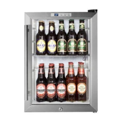 Summit Pub Cellar Compact Glass Door Refrigerator - 2.5 Cu. Ft.