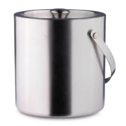 Behind The Bar® Stainless Steel Double Walled Ice Bucket - 3 Quarts