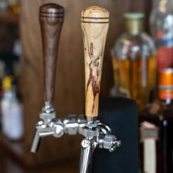 KegWorks 6" Wood Beer Tap Handle - Spalted Tamarind -Bar Essentials Shop taphandletamarind6 18001545 kegworks 6inch wood beer tap handle spalted tamarind 04 17268.1590772479