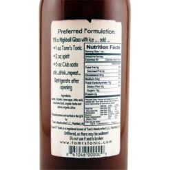 Tomr's Handcrafted Tonic Syrup Concentrate - 750 Ml -Bar Essentials Shop tomrstonic7501 1 33853.1590772528