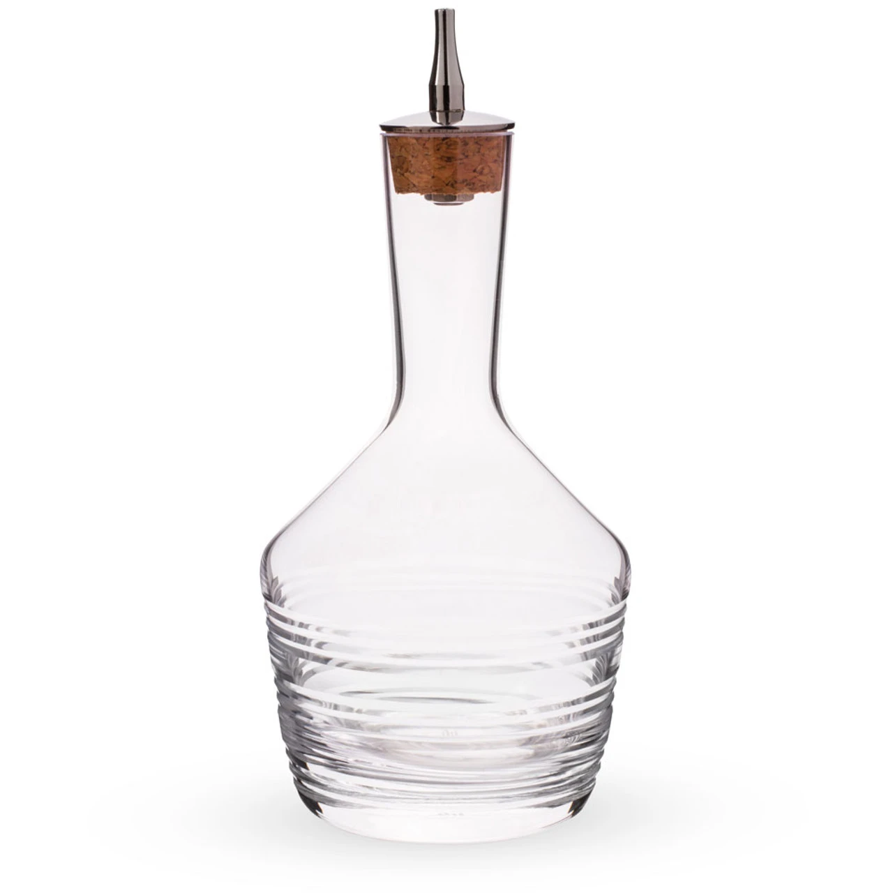 Urban Bar Bitters Bottle - Horizontal Cut Glass With Stainless Steel Dasher Top - 200ml 3 Urban Bar Bitters Bottle - Horizontal Cut Glass With Stainless Steel Dasher Top - 200ml