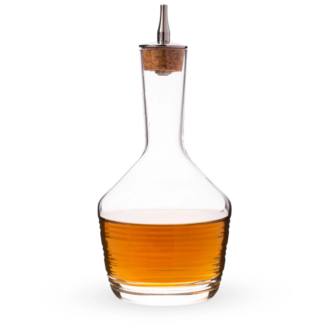 Urban Bar Bitters Bottle - Horizontal Cut Glass With Stainless Steel Dasher Top - 200ml 4 Urban Bar Bitters Bottle - Horizontal Cut Glass With Stainless Steel Dasher Top - 200ml - Image 2