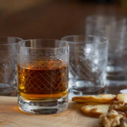 Urban Bar Etched Crystal 1910 Retro Shot Glasses - 2 Oz - Set Of 6 -Bar Essentials Shop ub600 2 urban bar etched crystal 1910 retro shot glasses 2 oz set of 6 23 40551.1590772699